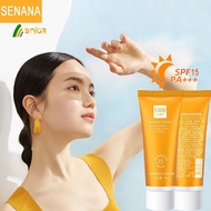 【Fast delivery】 Senana 30g Water Moisturizing Whitening Sunscreen Cream Sunscreen For Everyday Use Sunscreen For Dark Skin Prevents Freckles