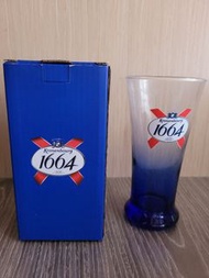 1664漸變藍色啤酒杯