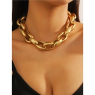 European American Style Exaggerated Ladies necklace Hip-Hop Personality Acrylic High-End necklace Ex