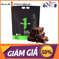 Rule 1 Mass Gainer 12lbs CHOCO FUDGE – Gainer High Energy for Skinny People Who Have Difficulty Gain