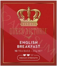 QUEEN VICTORIA - Queen Victoria 維多利亞女王 英式早餐 紅茶 茶包20g (10包)(63473)(澳洲平行進口貨) 此日期前最佳: 2026年3月日