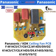 100% GENUINE KDK / PANASONIC Ceiling Fan Pcb Board ORIGINAL for Bayu Fan M14C5/M14C7/M14C8/M14D5/M14D9/K14C5/K14C7/...