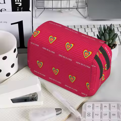Agatha Ruiz-De La-Prada Pattern Pencil Case for Studen School Pen Box Pencil Bag Stationery Supplies