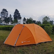 TENDA Camping Tent 4-Person Double Layer Waterproof Fiber FrameCOMPASS