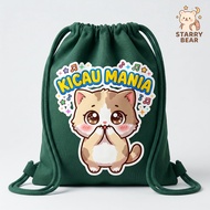 Tas Serut Anak Kucing Kicau Mania – Tas Imut Lucu untuk Sekolah & Main