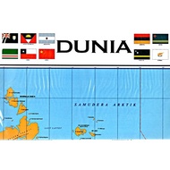 Peta Dunia Kecil Lipat