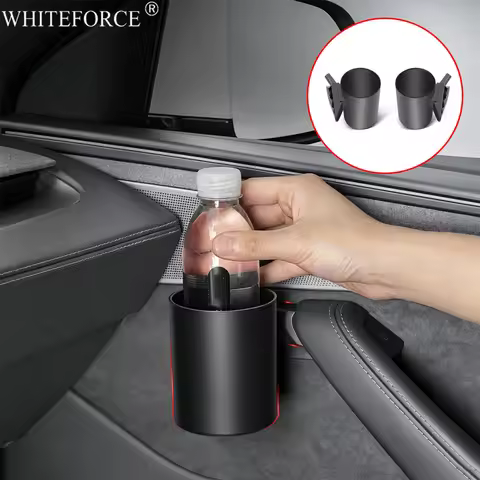For Tesla Model Y Juniper Model YL Door Cup Holder Special Door Cup Storage Box Rack Door Mount Drin