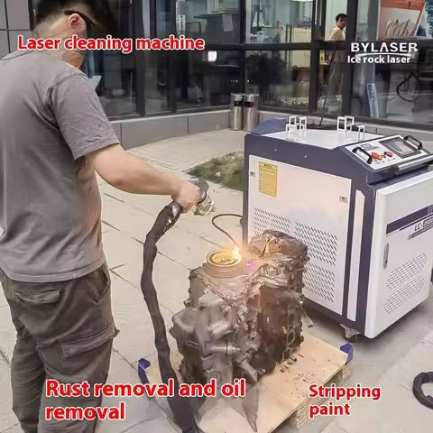 Laser Rust Removal Machine 3000 Watt High-power Laser Cleaning Machine Metal Rust Removal Handheld L