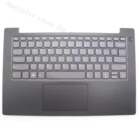 A+ New Palmrest Upper Case US No Backlit Keyboard TEX For Lenovo V14 G4 AMN 82YT