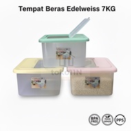 7Kg Plastic Rice Container Edelweiss Box Storage Rice Storage