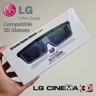 3D IR Active Shutter Glasses For LG TV USB Rechargable Starter kit