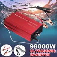 DC 12V 98000W Ultrasonic Inverter Fishing Machine Ultrasonic Power Sine Wave Converter for Outdoor Fishing