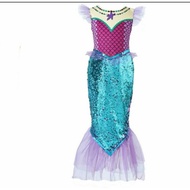 Mermaid dress mermaid children's dress/ ariel little mermaid cosplay costume halloween