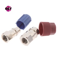 G&Y R-12 to R-134a Retrofit Conversion Adapter Fitting 1/4 SAE Valves Kits