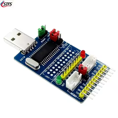 CH341A USB to SPI I2C IIC UART TTL ISP Serial Adapter Module EPP/MEM Converter For Serial Brush Debu