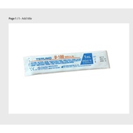 (U-100) [BLUE] Insulin Syringe With Needle Jarum Picagari 1ML (30G X 5/16') (0.30 X8MM) 1 PCS