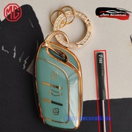 ปลอกกุญแจรถ MG4 MG5 พวงกุญแจรถยนต์ MG HS VS พวงกุญแจรถ MG ES ZS เคสกุญแรถยนต์ MG4