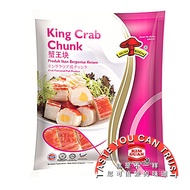 QL Mushroom Brand King Crab Chunk 蟹王块 500g Steamboat Bbq Grill Oden【HALAL】<West Malaysia Penang-Joho