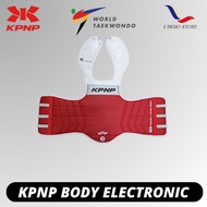 PSS KPNP TAEKWONDO BODY PROTECTOR / HEAD GEAR / RECEIVER / WT APPROVED - E Foot KPNP