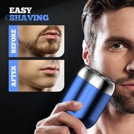 Travel Portable Shaver for Men Dual-Head Electric Shaver Electric Portable
