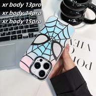 🔥ส่งจากไทย🔥การ์ตูน แฟชั่น Spider-Man เคส for iPhone XR body 16pro 14Pro 13Pro 15Pro เคสไอโฟน Xr บอดี