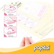 Kokuyo Easy Press Clamp Folder Binder A4 Klem Jilid Buku File Organizer Map Bening Terlaris.