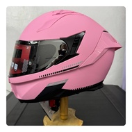 Spyder Fury S0 V3 Full Face Dual Visor Helmet matte pink