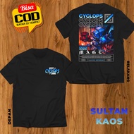 SULTAN KAOS DEWASA DAN ANAK MOBILE LEGEND CYCLOPS SABER ENFORCER BAJU ML CYCLOPS MAGE TSHIRT MLBB BI