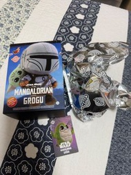 The Star Wars Mandalorian and Grogu 公仔全新未開封