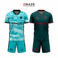 Futsal JERSEY Sports Shirt FUTSAL Ball Shirt CUSTOM FREE Name SET Graze Sportwear - G033