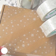 Snowflake scotch tape ins original ballet lace scotch tape packaging stickers sweet girl creative ta