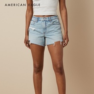 American Eagle Strigid 4" Perfect Ripped Denim Short กางเกง ยีนส์ ผู้หญิง ขาสั้น (NWSS 033-7898-445)