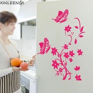 XINLEENCX Butterfly Rattan Sticker, DIY Butterfly Butterfly Refrigerator Sticker, Elegant Rattan Car