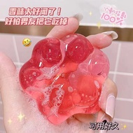 Peach Cat Paw Soap Essential Oil Soap Handmade Soap Kea Cat Paw Soap Oil Control Face Wash Soap Remo
