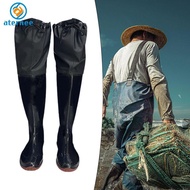 Aternee Fishing Hip Waders Bootfoot Trousers Wading Pants Cleated Shoes 38 EUR Size