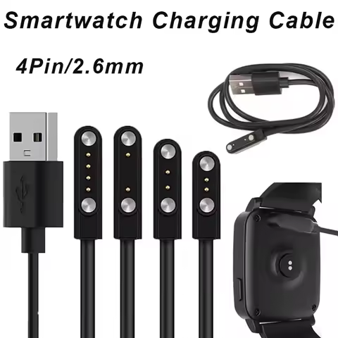 Universal Smart Watch Magnetic USB Dock USB Charging Cable For Adult / Kid Smart Watch Organizer Lin