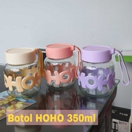 GANTUNGAN HOHO 350ml Drinking Bottle - Glass Tumbler Bottle with Hanger