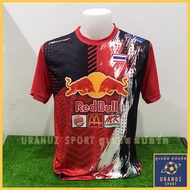 เสื้อกีฬาพิมลาย Red Bull เสื้อบอล โลโก้กระทิงแดง พร้อมส่ง ใส่สบาย ไม่ร้อน แห้งเร็ว เสื้อกระทิงแดง เสื้อบอล