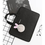 Macbook Air 13 inch M1 M2 Laptop Bag Handbag FashionTrendy Black