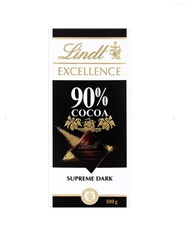 Date 26 Socola LINDT đen đắng nguyên chất độ đắng 90% 85% 70% 100g