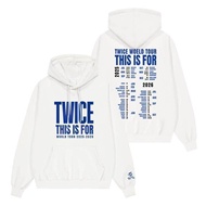 Winter Women's Hoodie Kpop TWICE This Is Pattern Print Casual Couple Sweatshirt