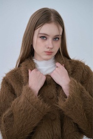 [umore.made] Woolly faux mohair jacket แจ็คเกตขน ลุคพรีเมียม ทรงสวย กันหนาว กันลมได้ดี