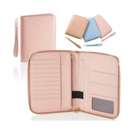 Fashionable Leather Large Capacity Manual Japanese Mother And Child Manual Medical Certificate Physi