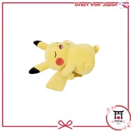 Pokémon Center Original Soft and Squishy Plush Pokémon Sleep Goodnight Pikachu 35.5×30×15 (H×W×D: cm)