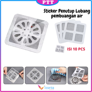 Sticker Penutup Pembuangan Saluran Air Lubang Nyamuk Hair Catcher Jaring Rambut  Stiker Tempelan Kaw