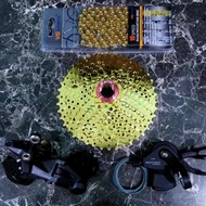 Groupset 10 Speed Shimano Deore M4100 M4120 Original Gold Japan MTB Federal Commuter