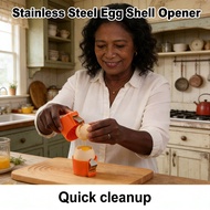 Egg Opener Peeler Separator Handheld Boiled Cube Egg Shell Breaker