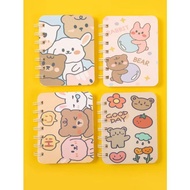[SH] Cute A7 Spiral Ring Book / A7 Spiral Notebook Book with Cute Images PREMIUM