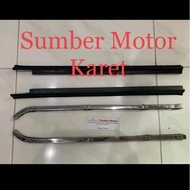 TOYOTA HARDTOP FJ BJ 40 45 STANDARD ORIGINAL AND TRUSTED DOOR GLASS SEAM RUBBER