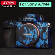Customized Sticker For Sony A7M4 A7IV Decal Skin Camera Vinyl Wrap Film Protector Coat A7 Mark 4 IV 